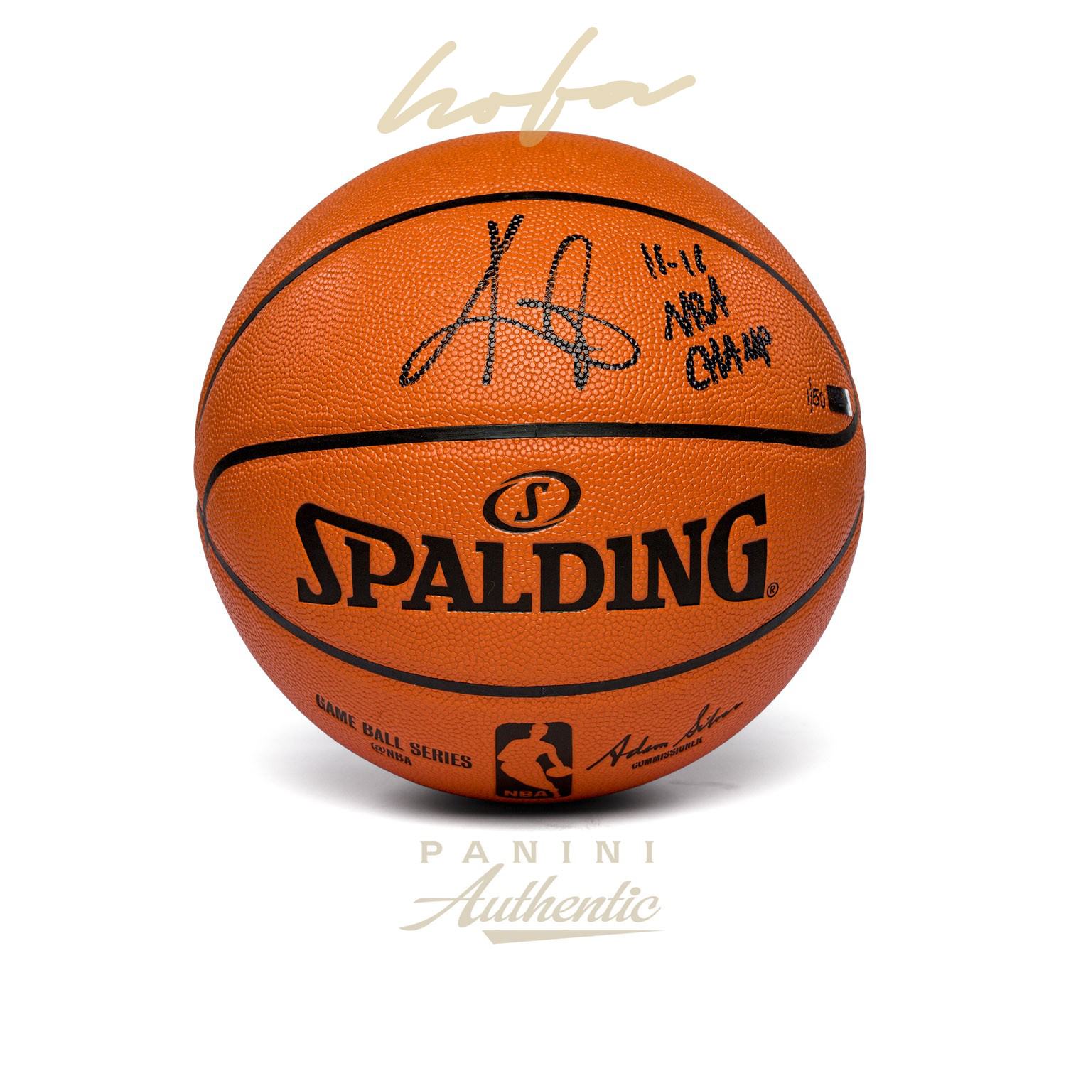 KYRIE IRVING AUTOGRAPHED IN BLACK 