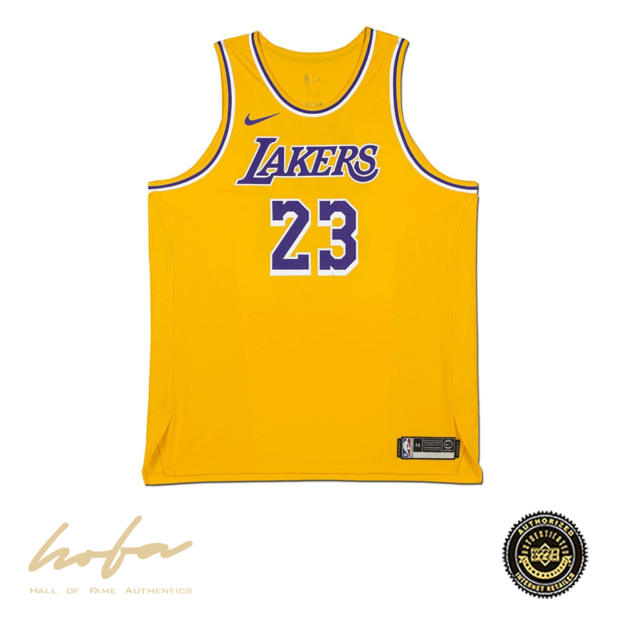 lakers lebron james authentic jersey