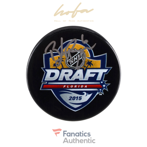 Brock Boeser Vancouver Canucks Autographed 2015 NHL Draft ...