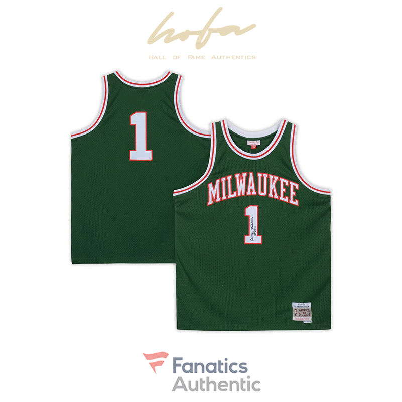 Oscar Robertson Milwaukee Bucks Autographed Mitchell Ness Green Replica Jersey With Big O Inscription Hall Of Fame Authentics Oscar robertson signed cincinnati bearcats custom jersey (jsa coa). hall of fame authentics