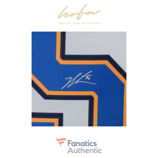 Jordan Binnington St. Louis Blues Fanatics Authentic Autographed White  Adidas Authentic Jersey