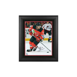 Nico Hischier New Jersey Devils Autographed Mini Composite Hockey
