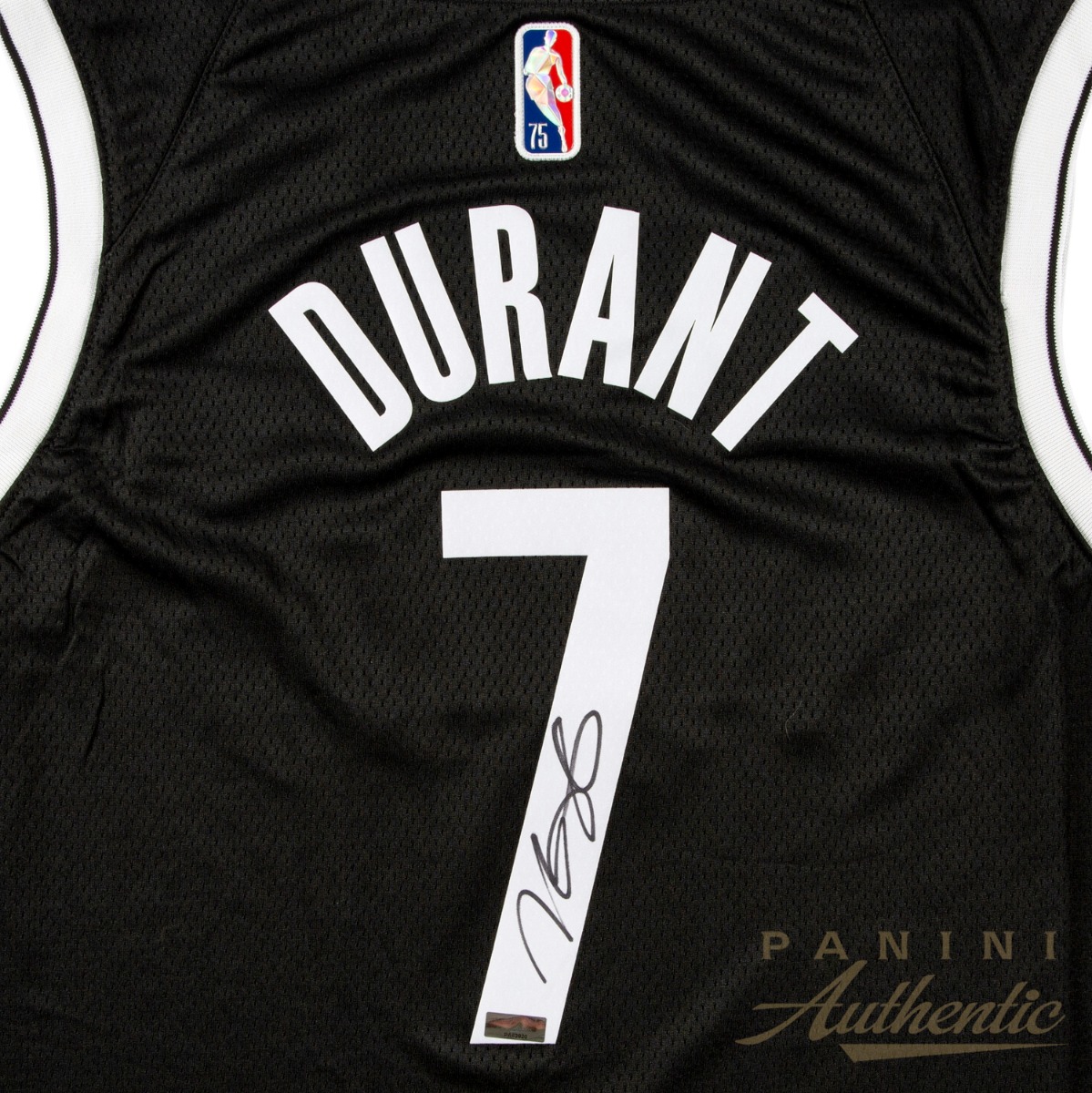 Kevin Durant Brooklyn Nets Signed Classic City Edition Blue Jersey –